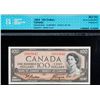 Image 1 : 1954 $100 BC-43a #A/J 6919942 CCCS Choice About Uncirculated-55