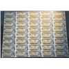 Image 1 : 1973 $1 BC-46b Original Roll of 40 Uncut notes BABN  Sheet Regular.  Serial #BFK series.  4 X 10 For