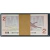 Image 1 : 2 Digit Radar Bundle; 1986 $2 BC-55b #BUY1118100-8199.  Lot of 100 consecutive notes Choice to Gem U