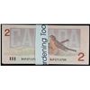 Image 1 : 1986 $2 Bundle; BUP2712700-BUP2712799.  100 Consecutive notes in Gem Uncirculated.