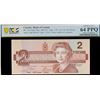 Image 6 : 1973 $1 BC-46b (4), 1986 $2 BC-55a.  Lot of 6 notes, all PCGS Choice Uncirculated-62 to Gem Uncircul