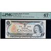 Image 1 : 1973 $1 BC-46b #ECN1527834-36, PMG Superb Gem Superb Gem Uncirculated-67EPQ.  Lot of 3 consecutive n