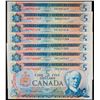 Image 1 : 1972 $5 BC-48a & 48b includes consecutive pairs.  8 notes in Uncirculated or better.