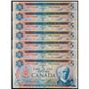 Image 1 : 1972 $5 BC-48b #CR1114626-4632.  7 Consecutive notes in Uncirculated or better.