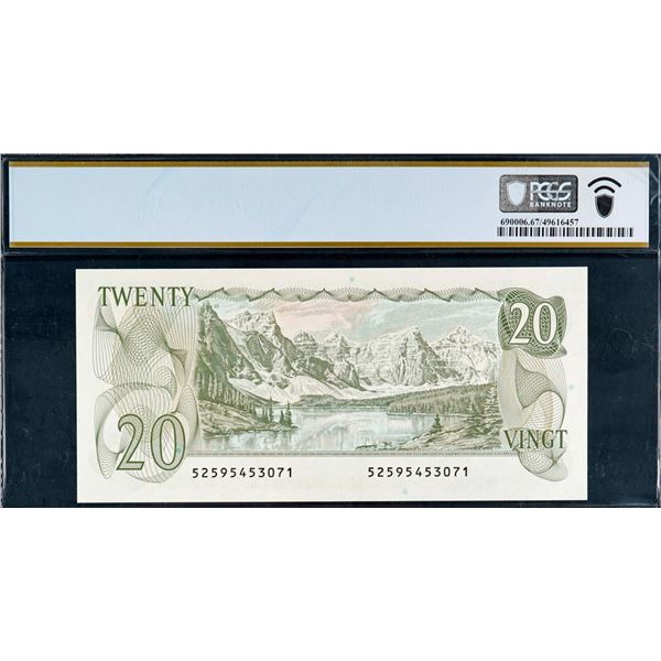 1979 $20 BC-54c #52595453071 PCGS Superb Gem Uncirculated-67PPQ