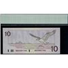 Image 2 : Banknote Lot - 1989 $10;  Includes various signatures, prefixes and grades.  All 7 notes CCGS Choice