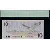 Image 3 : Banknote Lot - 1989 $10;  Includes various signatures, prefixes and grades.  All 7 notes CCGS Choice
