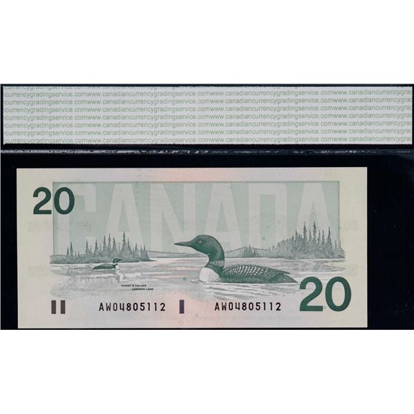 Banknote Lot - 1991 $20;  Includes various signatures, prefixes and grades.  All 12 notes CCGS About