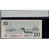 Image 2 : Banknote Lot - 1991 $20;  Includes various signatures, prefixes and grades.  All 12 notes CCGS About