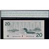 Image 3 : Banknote Lot - 1991 $20;  Includes various signatures, prefixes and grades.  All 12 notes CCGS About