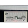 Image 4 : Banknote Lot - 1991 $20;  Includes various signatures, prefixes and grades.  All 12 notes CCGS About