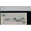 Image 5 : Banknote Lot - 1991 $20;  Includes various signatures, prefixes and grades.  All 12 notes CCGS About