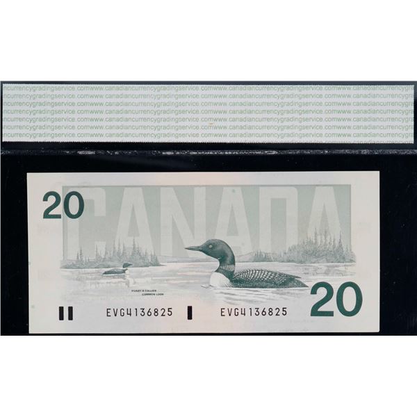 Banknote Lot - 1991 $20;  Includes various signatures, prefixes and grades.  All 3 notes CCGS Choice