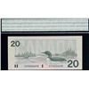 Image 2 : Banknote Lot - 1991 $20;  Includes various signatures, prefixes and grades.  All 3 notes CCGS Choice