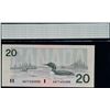 Image 7 : Banknote Lot - 1991 $20;  Includes various signatures, prefixes and grades.  All 8 notes CCGS Choice