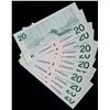 Image 1 : 1991 $20 #AIP5324473-4482 Lot of 10 Gem Uncirculated notes.