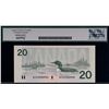Image 2 : 1991 $20 BC-58b-i #AIX2530953-54-55.  Lot of 3 consecutive replacement notes.  All LGC Superb Gem Un