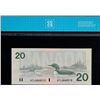 Image 1 : 1991 $20 BC-58d-i #AYL6868515 CCCS Gem Uncirculated-65