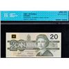 Image 2 : 1991 $20 BC-58d-i #AYL6868516 CCCS Gem Uncirculated-65