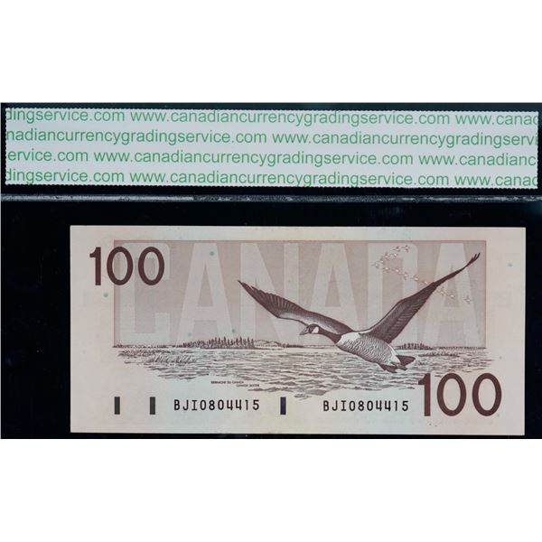 1988 $50 & $100;  Includes various signatures, prefixes and grades.  Both notes CCGS Choice About Un