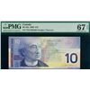 Image 2 : 2000 $10 BC-63aA #FDU9964884 PMG Superb Gem Uncirculated-67