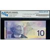Image 2 : 2001 $10 BC-63aA #FDZ9476051 "9,0-9,6M" CCGS Choice Extra Fine-45