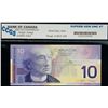 Image 2 : 2001 $10 BC-63bA #FEA9506232 "9.0M - 9.72M" CCGS Superb Gem Uncirculated-67