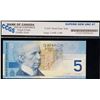 Image 2 : 2002 $5 BC-62aA #AOB2568639 "2.44M - 2.6M" CCGS Superb Gem Uncirculated-67
