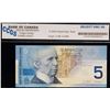Image 1 : 2002 $5 BC-62aA-i # HNH9549064 "9.4M - 9"84M" CCGS Superb Gem Uncirculated-66