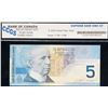 Image 2 : 2002 $5 BC-62aA-i #HNH5214357 "5.2M - 5.6M" CCGS Superb Gem Uncirculated-67