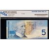 Image 2 : 2002 $5 BC-62a-i # HNN0025940 CCGS Superb Gem Uncirculated-67