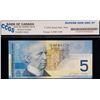 Image 2 : 2002 $5 BC-62bA #HNR9615618 "9.56M - 9.9M" CCGS Superb Gem Uncirculated-67