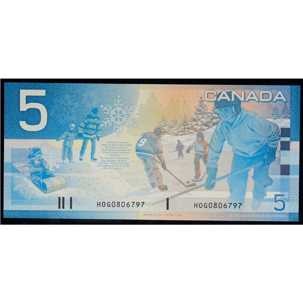 2002 $5 BC-62bA #HOG0806797 UNC