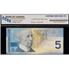 Image 1 : 2002 $5 BC-62bA #HOH9229084 "9.2M-9,4M" CCGS Superb Gem Uncirculated-67