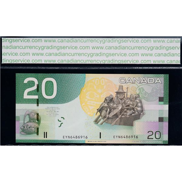2004 $20 BC-64a-i #EYN6486916 CCGS Superb Gem Uncirculated-67