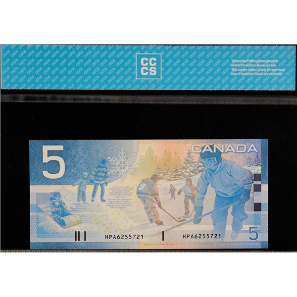 2005 $5 BC-62b #HPA6255721 CCCS Superb Gem Uncirculated-67 "Short Run"