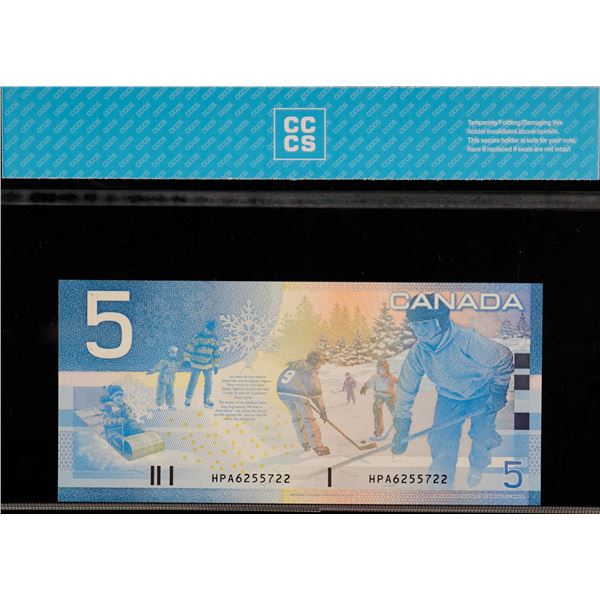 2005 $5 BC-62b #HPA6255722 CCCS Superb Gem Uncirculated-67 "Short Run"