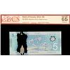 Image 2 : 2013 $5 BC-69bA #HCA0073716 BCS Gem Uncirculated-65