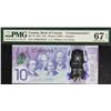 Image 2 : 2017 $10 BC-75 #CDB5316192-6193 PMG Superb Gem Uncirculated-67EPQ.  Lot of 2 consecutive notes