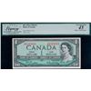 Image 1 : Fancy Number; 1954 $1 BC-37b-i X/M1111011 Legacy Choice Extra Fine-45.  "Insignificant stain on back