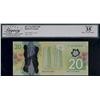 Image 1 : Fancy Number; 2012 $20 BC-71a #BIZ1111011 Legacy Choice Very Fine-35.  "Binary" Serial Number.