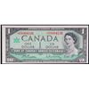 Image 1 : Error; 1967 $1 BC-45bA #*F/P8004136 Choice Uncirculated.  Miscut - A small portion of the left hand 