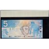 Image 2 : Radars; 2002 $5.  Both notes CCGS Choice Uncirculated-63 & Superb Gem Uncirculated-67.  "Changeover"