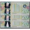 Image 1 : Radar Notes;  2012 $20 #FSR0070700, #BSF0707070, #FSS7070707.  Lot of Two-Digit Radar/Repeater notes