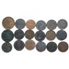 Image 1 : Token Lot; Group of 32 Canadian & British tokens.  About Good to Fine. Some with issues.
