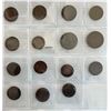 Image 1 : Token Lot. Various Pre-Confederation tokens.  All VG to VF.  Lot of 15 pieces.