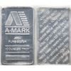 Image 1 : Silver Bar; 10 OZ Silver Bar .999 Fine Silver - A-Mark - Tax exempt