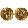 Image 1 : Australia; 1919-P Gold Sovereign Uncirculated or better.  A lustrous issue.