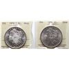 Image 1 : USA; 1879-S $1, 1884.  Both coins ICCS MS64