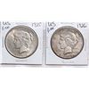Image 1 : USA; 1925 $1, 1926 Lot of 2 coins EF or better.